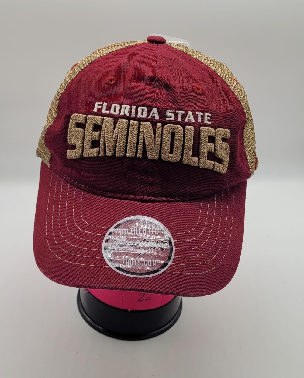 Florida State Seminoles Hat Cap Snap Back Mens One Size Red NCAA Football Zephyr